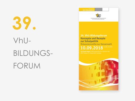 39. VhU-Bildungsforum