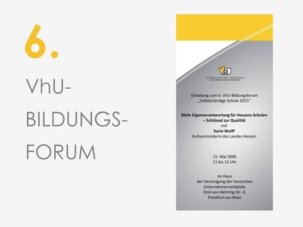 6. VhU-Bildungsforum