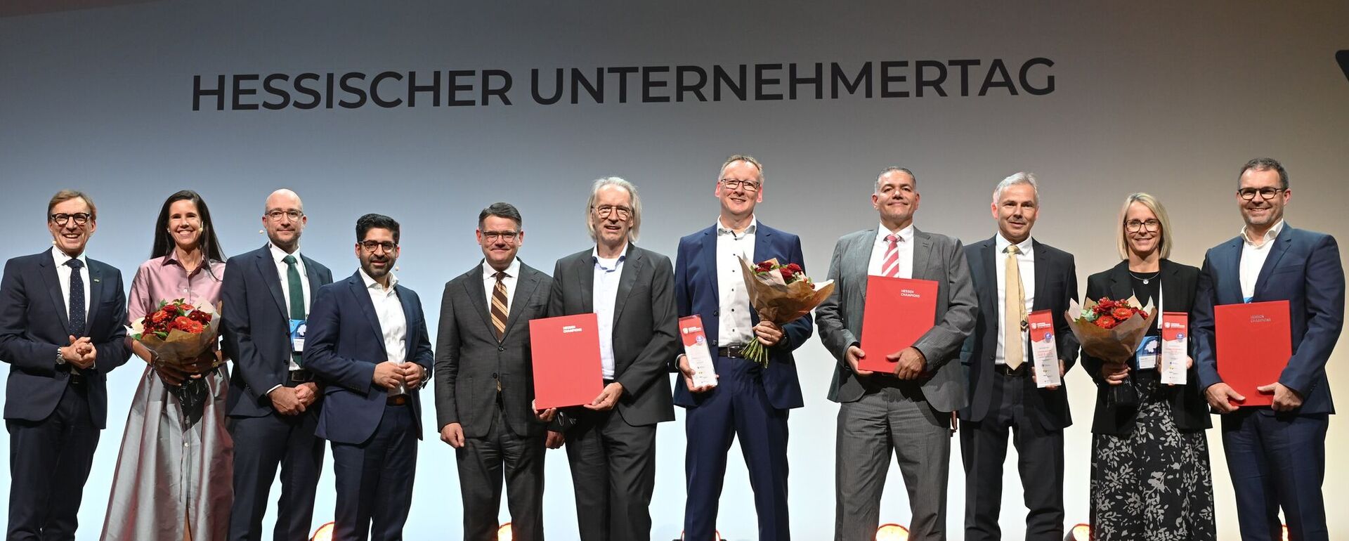 Arbeitgeber des Jahres - Glinicke Automobil Holding GmbH & Co. KG, Innovation – Focused Energy GmbH sowie in der Kategorie Weltmarktführer & Hidden Champions - Weber Food Technology SE & Co. KG.